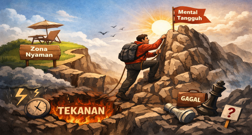 Mental Tangguh Tidak Lahir dari Hidup yang Nyaman