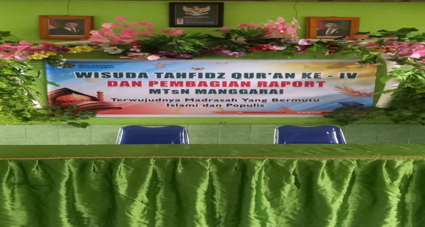 13 Siswa  Hafidz, Guru Terbaik, dan Teladan Akhlak: Momen Istimewa di MTs Negeri Manggarai