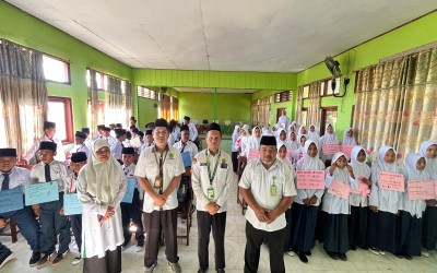 MATAMUDA MTsN Manggarai Bekali 70 Murid Baru Bangun Karakter dan Prestasi
