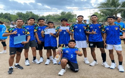 MTsN Manggarai Juara Turnamen Bola Voli Halal Bihalal Idul Adha 1447 H Remaja Masjid Baburrahman Waso